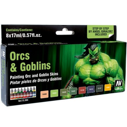 Game Color Set 8 colores Orcos & Goblins