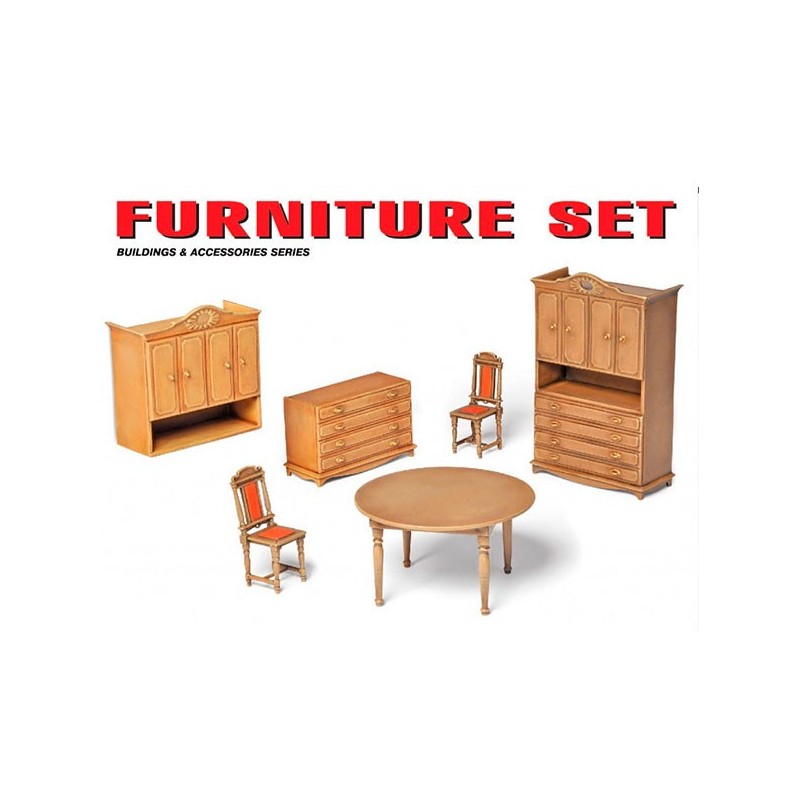 MiniArt Accesorio Furniture Set 1/35