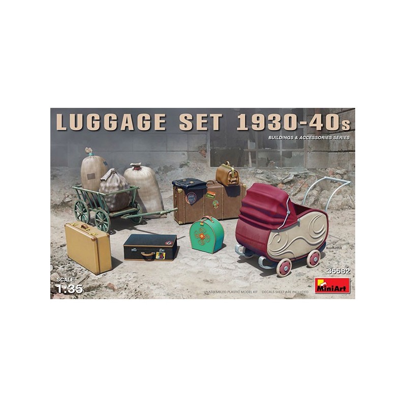 MiniArt Accesorios Luggage 1930-40 1/35