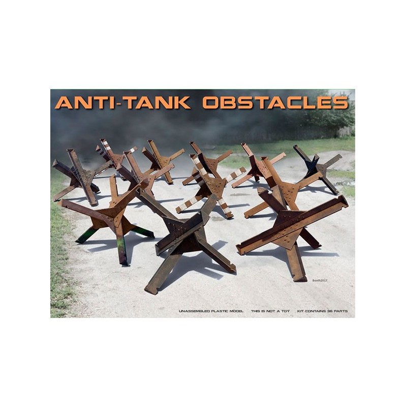MiniArt Acc. Anti-tank Obstacles 1/35