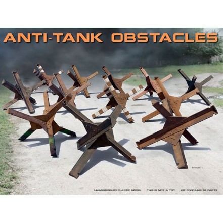 MiniArt Acc. Anti-tank Obstacles 1/35