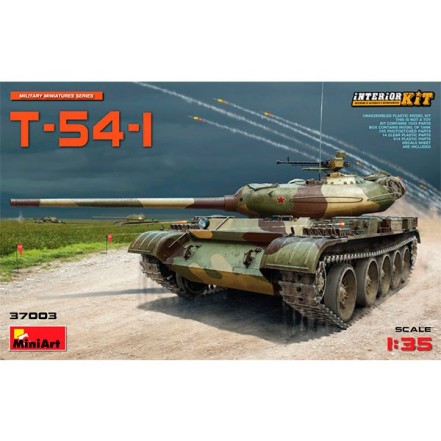 Tanq T-54-1 Soviet Med Interior Kit 1/35