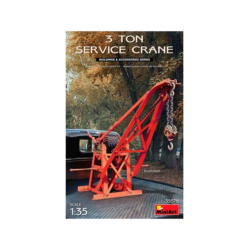 Accesorio 3 TON Service Crane 1/35 
