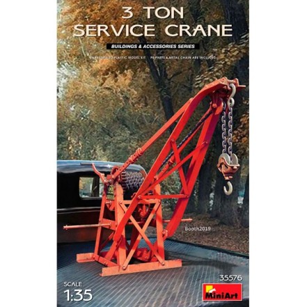Accesorio 3 TON Service Crane 1/35 