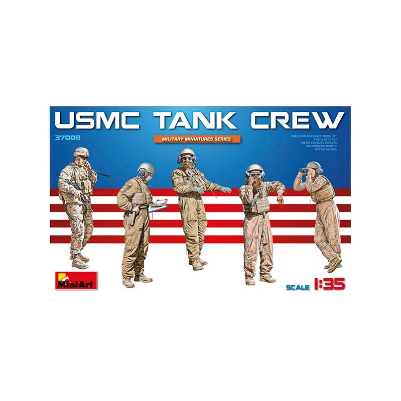 MiniArt Figuras USMC Tank Crew 1/35