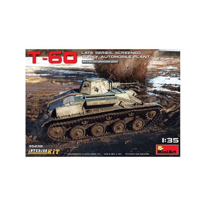 Tanque T-60 Late Series GorkyPlant IK 1/35