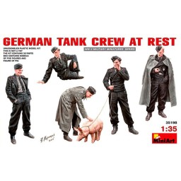 Figuras German Tank Crew at Rest 1/35