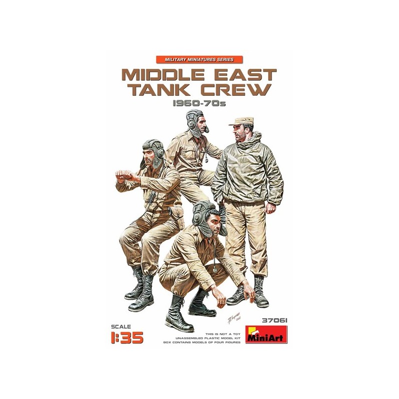 MA Figuras Middle East Crew 60-70s 1/35