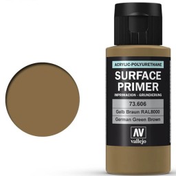 Surface Primer German Green Brown RAL8000 60 ml