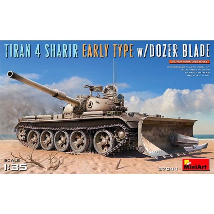 MiniArt Tiran 4 Sharir E. Type w/Dozer Blade 1:35