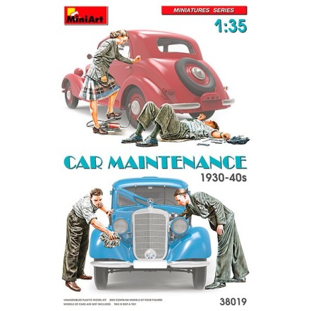 MiniArt Car Maintenance 1930-40s 1/35