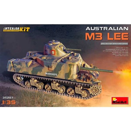 MiniArt Tanque Australian M3 Lee. Interior Kit