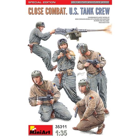 MiniArt Fig Close Combat US Tank Crew SE 1/35