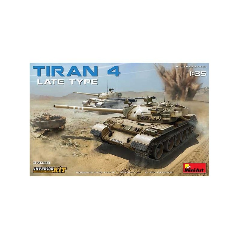 Tank Tiran4 Late T Interior Kit 1/35