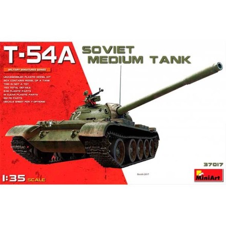 MiniArt Tanque T-54A  Soviet Medium 1/35
