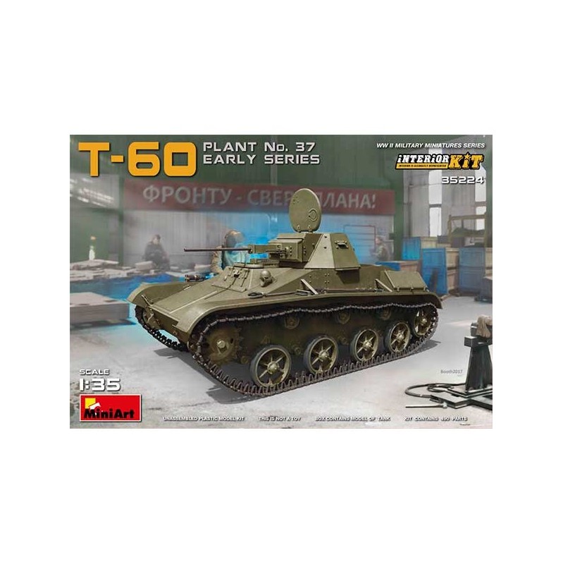 Tanq T-60 Plant 37 Early Series I.K 1/35