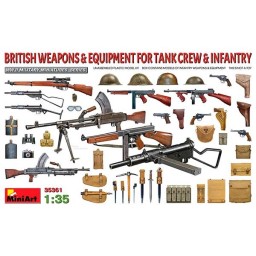 British Weap & Equip Tank Crew & Infan 1/35