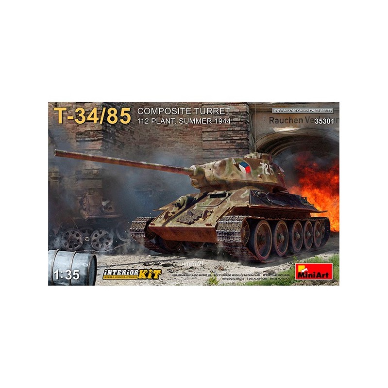 MiniArt T-34-85 Comp. Turret 112 44 IK 1/35