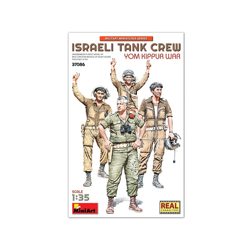 MiniArt Israeli Tank Crew. Yom Kippur War 1/35