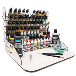 Acrylic Paint Storage Station