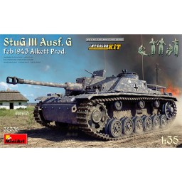MiniArt StuG III Ausf.G Feb 43 Alkett Prod IK 1/35
