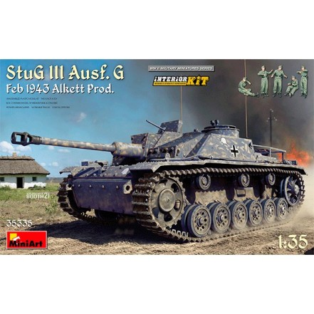 MiniArt StuG III Ausf.G Feb 43 Alkett Prod IK 1/35