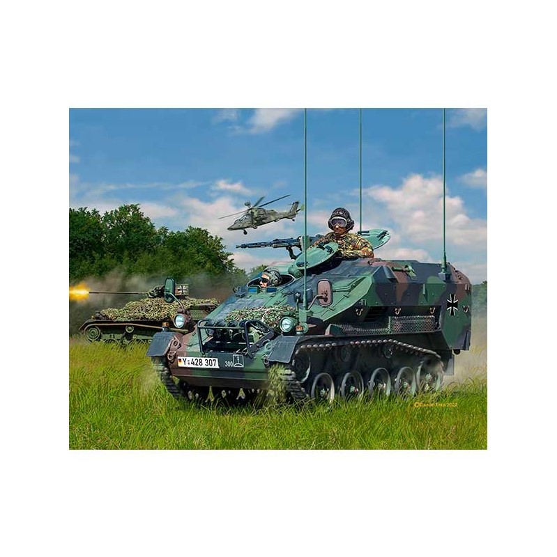 Revell Maqueta Tanque Wiesel 2 LeFlaSys BF/UF 1:35