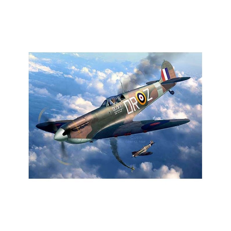 Revell Model acc Plane Spitfire MkII Aces High Iron Maiden 1:32