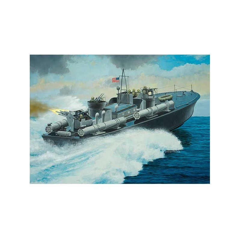 Revell Model Set Ship Patrol Torpedo Boat PT 160 1:72