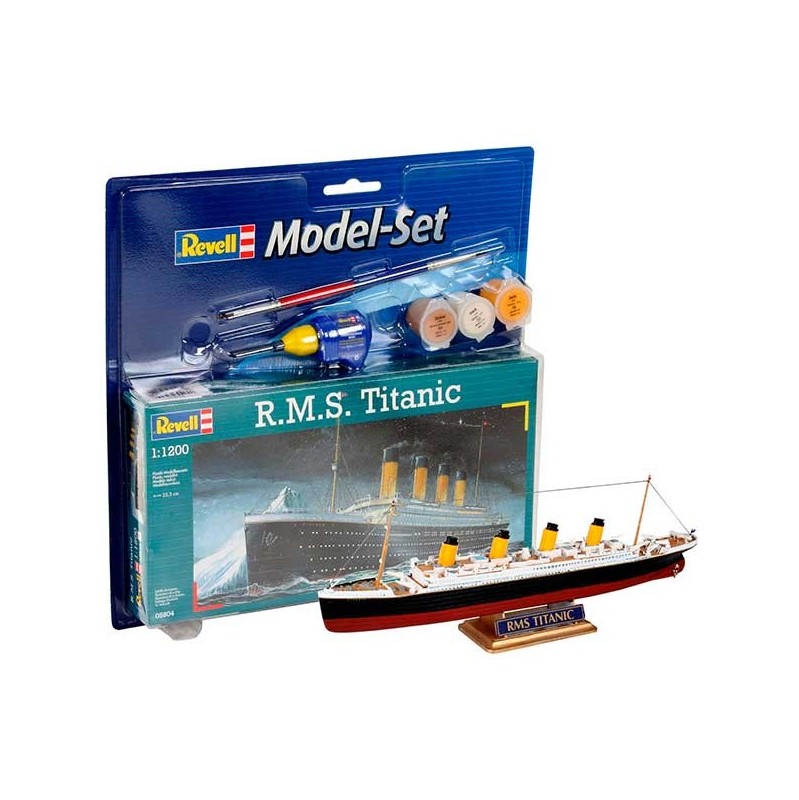Revell Model Set Barco R.M.S. Titanic 1:1200