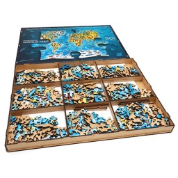 EWA Mapa del Mundo 501 piezas