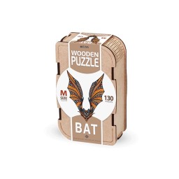 EWA Puzzle Murciélago (M) 130 piezas caja de madera