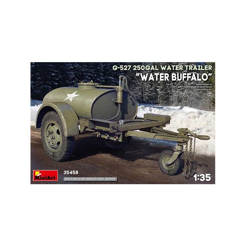 Miniart Accesorio G-527 250GAL Water Trailer “Water Buffalo” 1:35 