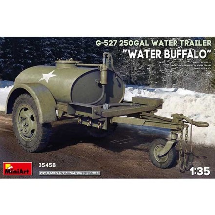 Miniart Accesorio G-527 250GAL Water Trailer “Water Buffalo” 1:35 