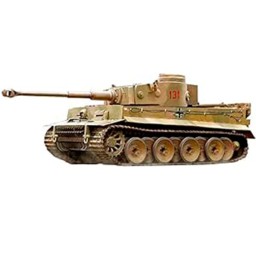 Academy Tank German Tiger-I Ver. Early 1/72