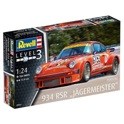 Revell Model Kit Car Porsche 934 RSR Jägermeister 1:24