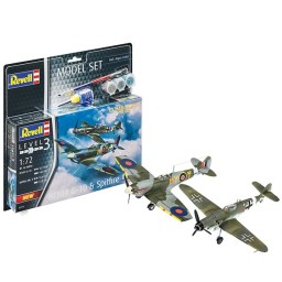 Revell Model Set Combat Set Planes Bf109G-10 & Spitfire MkV 1:72