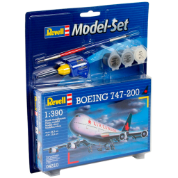 Revell Model Set Plane Boeing 747-200 1:390