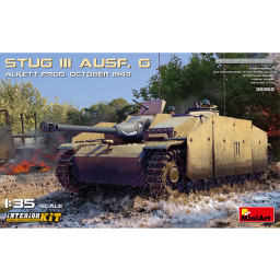 Miniart Tanque Stug III Ausf. G Alkett Prod. Oct. 1943 Int. Kit 1/35