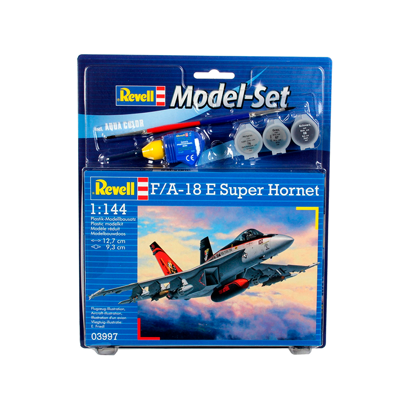 Revell Model Set Avión F/A-18E Super Hornet 1:144