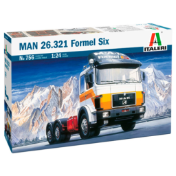 Italeri Truck / trailer MAN 26.321 Formel Six 1:24
