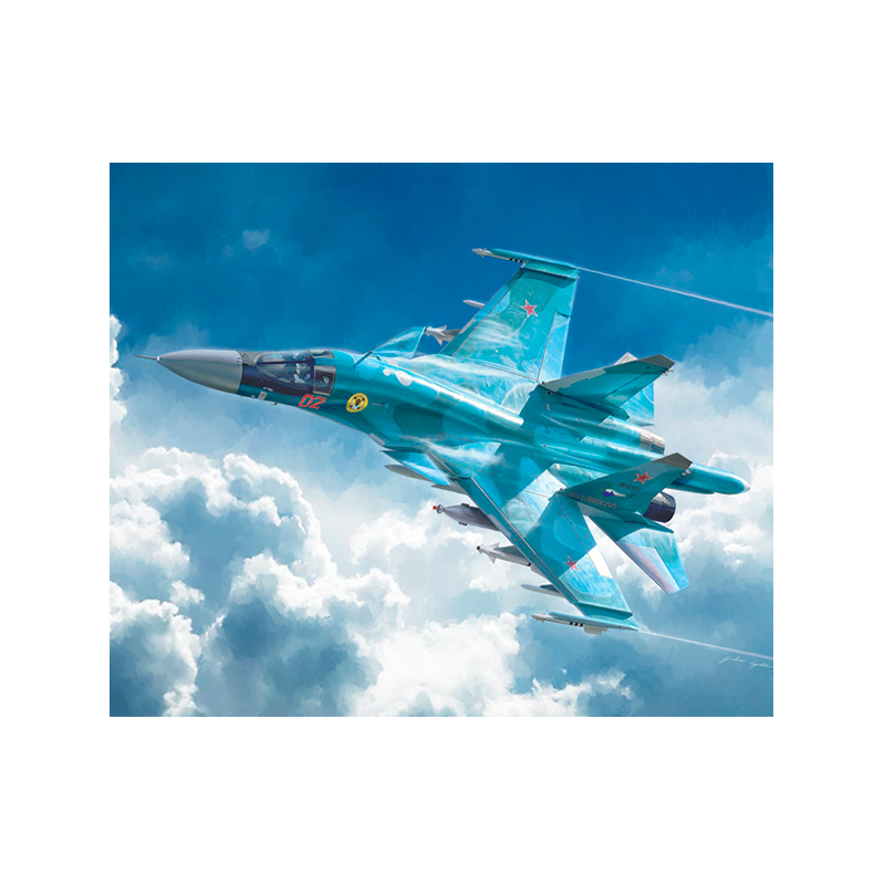 Italeri Aircraft Sukhoi Su-34/Su-32 FN 1:72