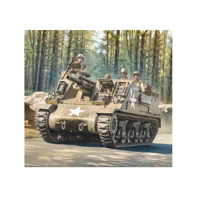 Italeri Tanks M7 Priest Howitzer Motor Carsriage 1:35