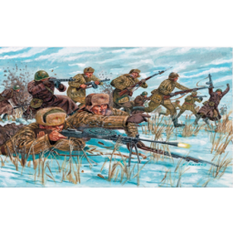 Italeri Fig. Soldados Russian Inf. - winter unif. (WWII) 1:72