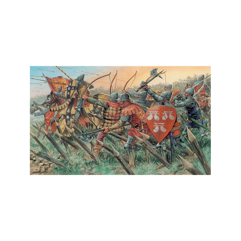 Italeri Historics Eng. Knights/Arch. (100 Years War) 1:72