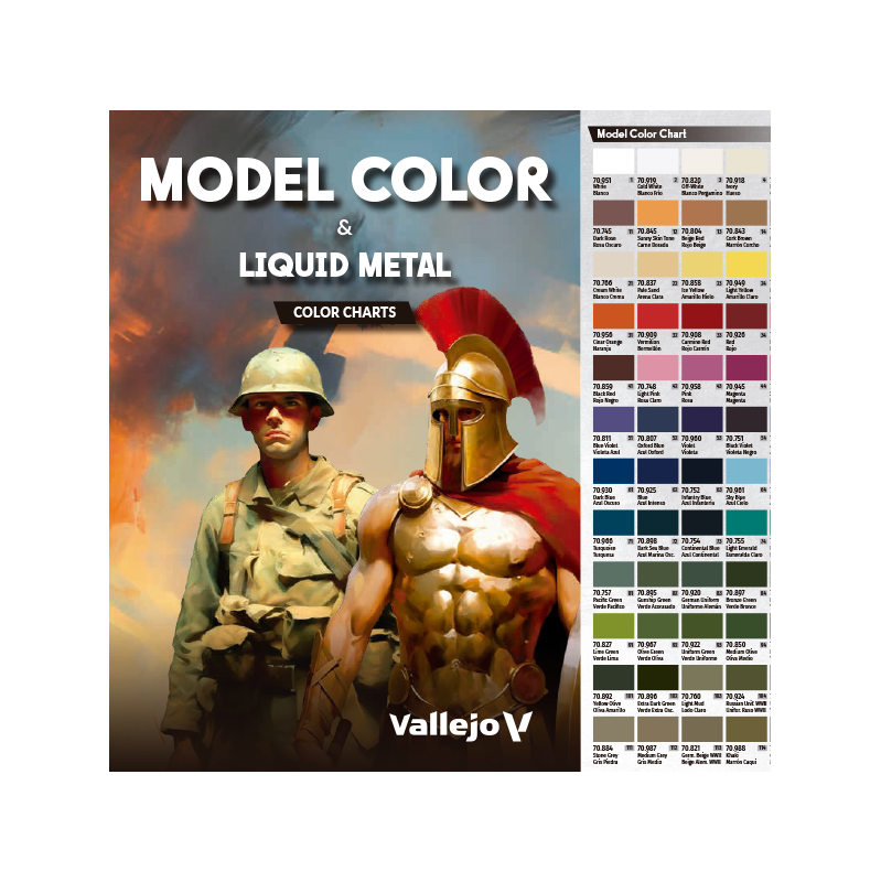 Color Chart: New Model Color