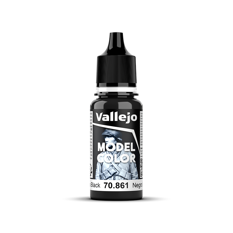 Vallejo Model Color 192 - Negro Brillante 18 ml