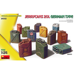 Miniart Accesorios Jerrycans 20L German Type 1/24