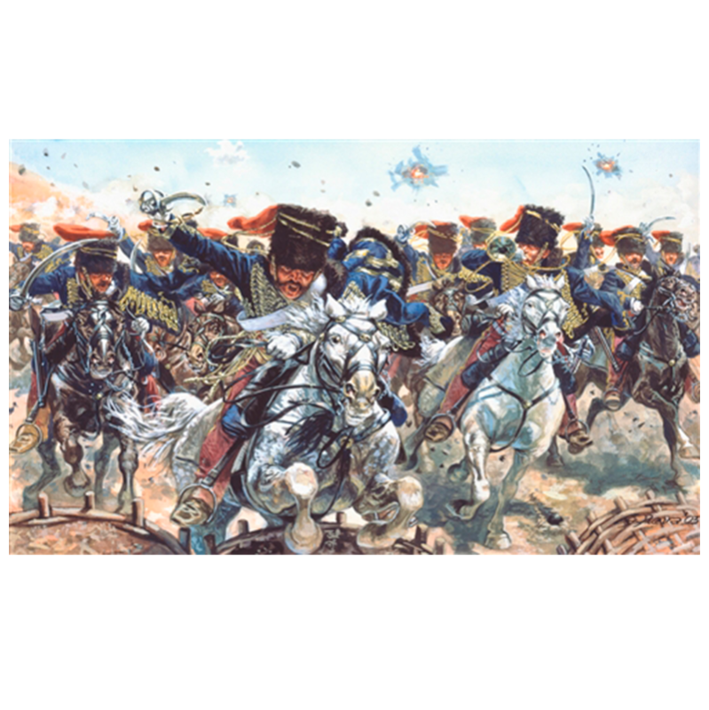 *Italeri Fig. Históricas British Hussars (Crimean War) 1:72