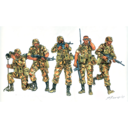 Italeri Figures Soldados U.S. Infantry (1980s) 1:72